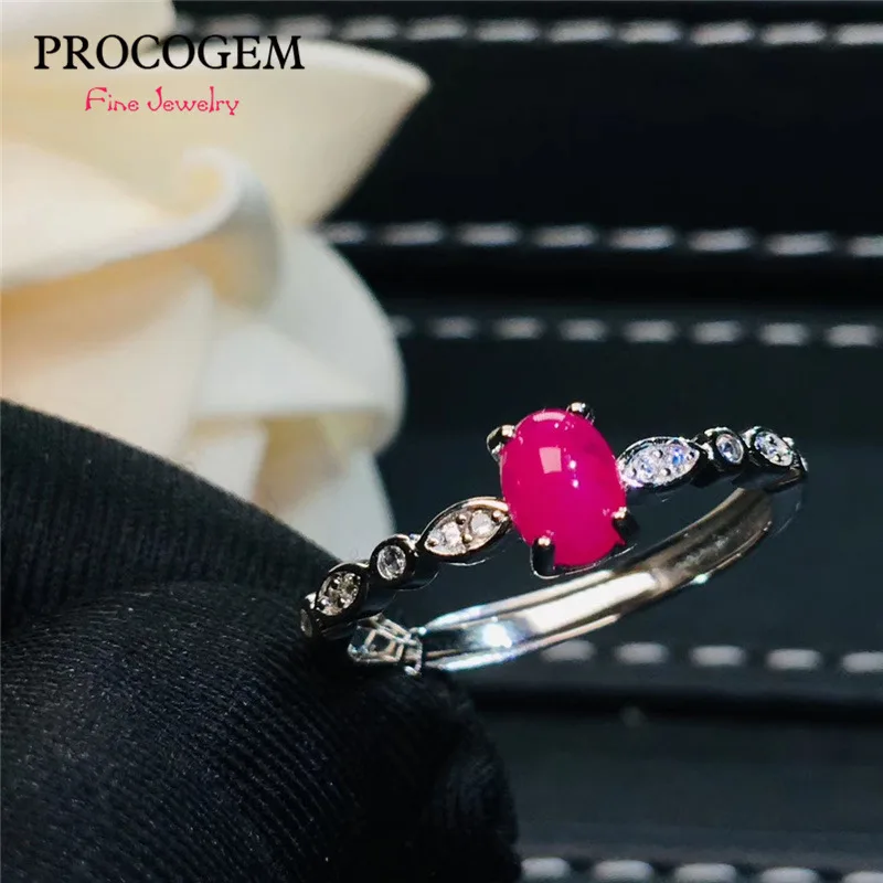 Natural Ruby Oval Rings for Women Anniversary Party gifts 4x6mm 0.6Ct Genuine gemstones Fine jewelry 925 Sterling Silver #415
Natural Ruby Oval Rings for Women Anniversary Party gifts 4x6mm 0.6Ct Genuine gemstones Fine jewelry 925 Sterling Silver #415