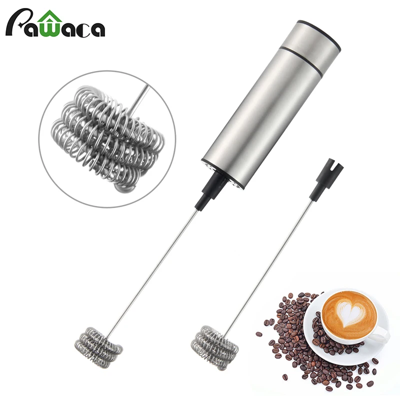 Electric Handheld Milk Frother Foamer Double Spring Triple Spring Whisk Head Agitator Blender Mixer Stirrer Coffee Maker Tool
Electric Handheld Milk Frother Foamer Double Spring Triple Spring Whisk Head Agitator Blender Mixer Stirrer Coffee Maker Tool
