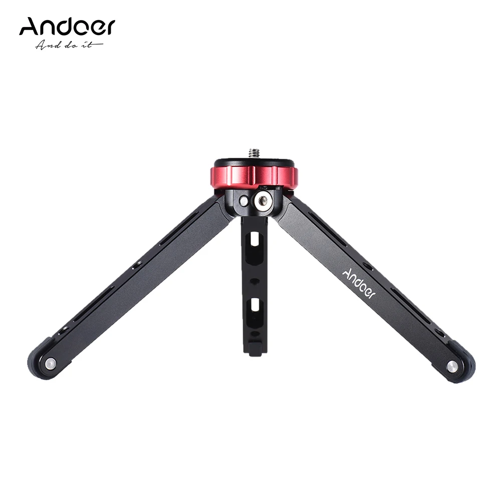 Andoer MT 01 портативный алюминиевый настольный мини штатив для мобильного