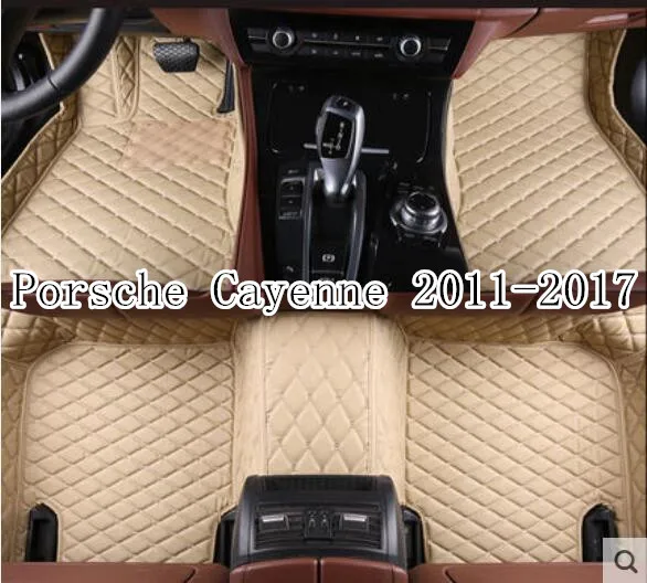 Car Accessories Styling Custom Foot Mats 3D Luxury Leather Car Floor Mats Fits For 11-17 Porsche Cayenne 2011-2017
Car Accessories Styling Custom Foot Mats 3D Luxury Leather Car Floor Mats Fits For 11-17 Porsche Cayenne 2011-2017