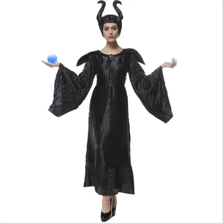 FREE PP 2017 Adult's Witch Maleficent Costumes Sexy Black Halloween Made Maleficent Cosplay Suit Maleficent Fancy Dress Outfits
FREE PP 2017 Adult's Witch Maleficent Costumes Sexy Black Halloween Made Maleficent Cosplay Suit Maleficent Fancy Dress Outfits