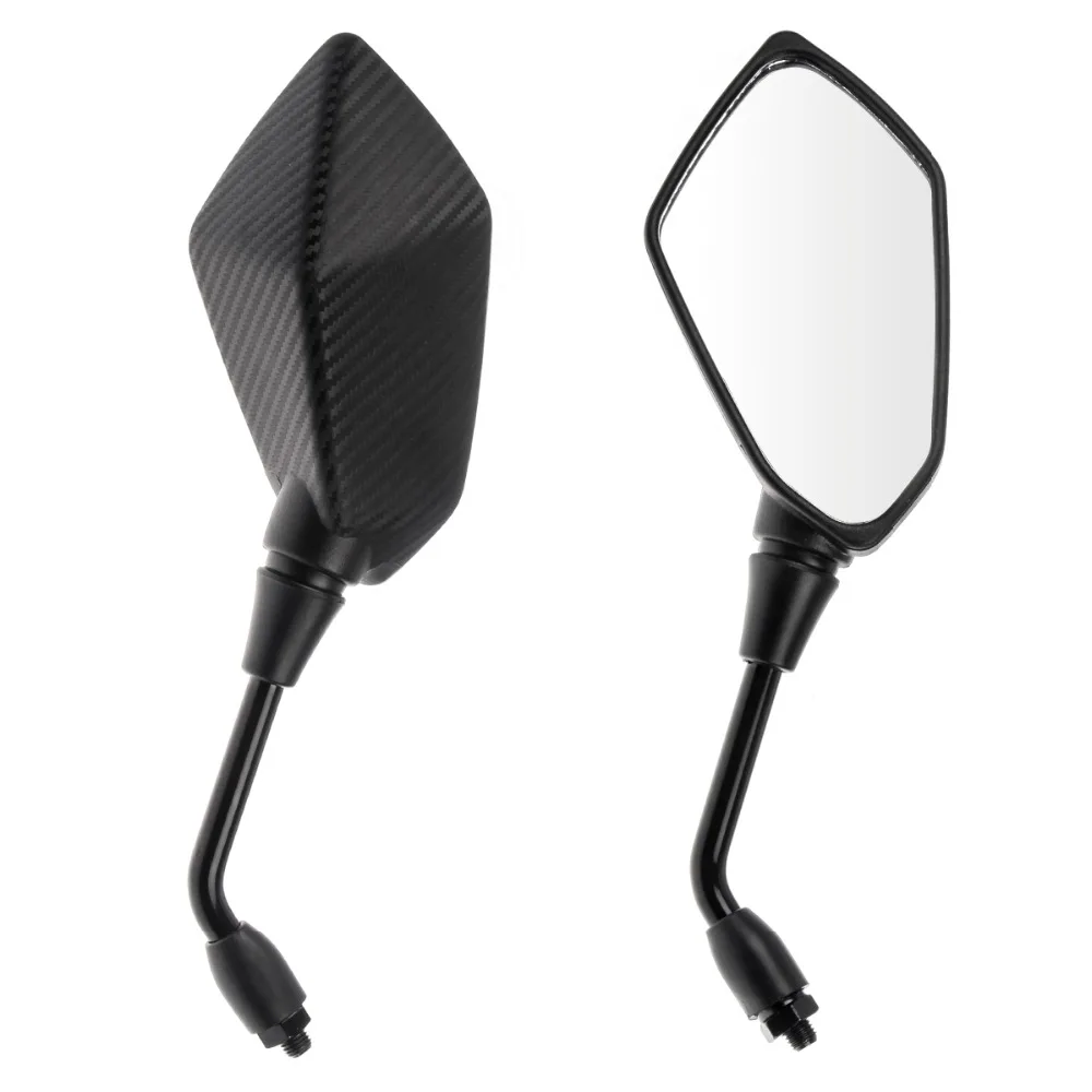 Motorcycle Black Carbon Rearview Side Mirrors for Kawasaki ER-6B 2006-2010 Zephyr 1100 1999-2000 750 KLE400 KLE500 Versys 1000
Motorcycle Black Carbon Rearview Side Mirrors for Kawasaki ER-6B 2006-2010 Zephyr 1100 1999-2000 750 KLE400 KLE500 Versys 1000