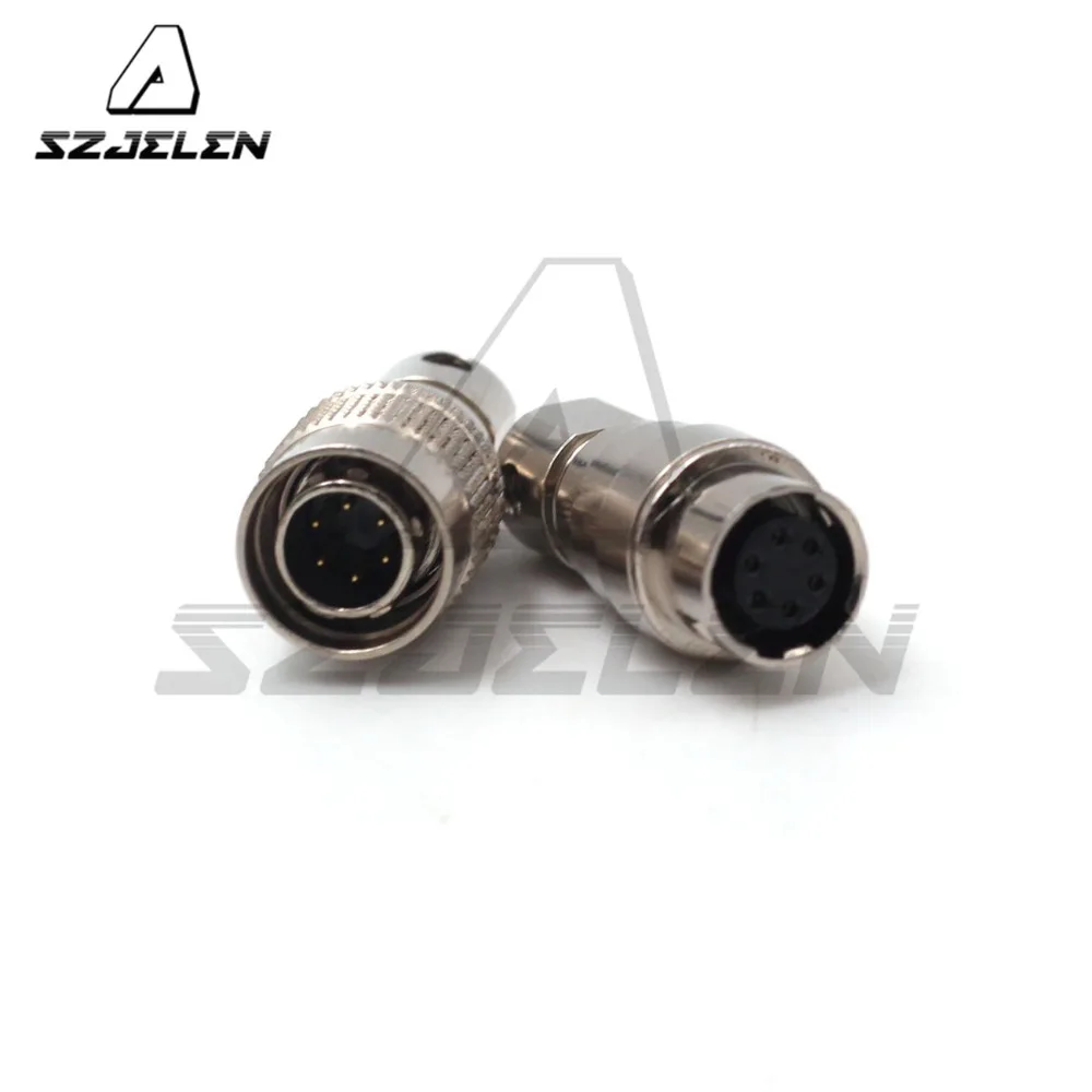 Hirose connector 6pin connector , HR10A-7J-6S/HR10A-7P-6P 6-pin cable male and female connectors
Hirose connector 6pin connector , HR10A-7J-6S/HR10A-7P-6P 6-pin cable male and female connectors