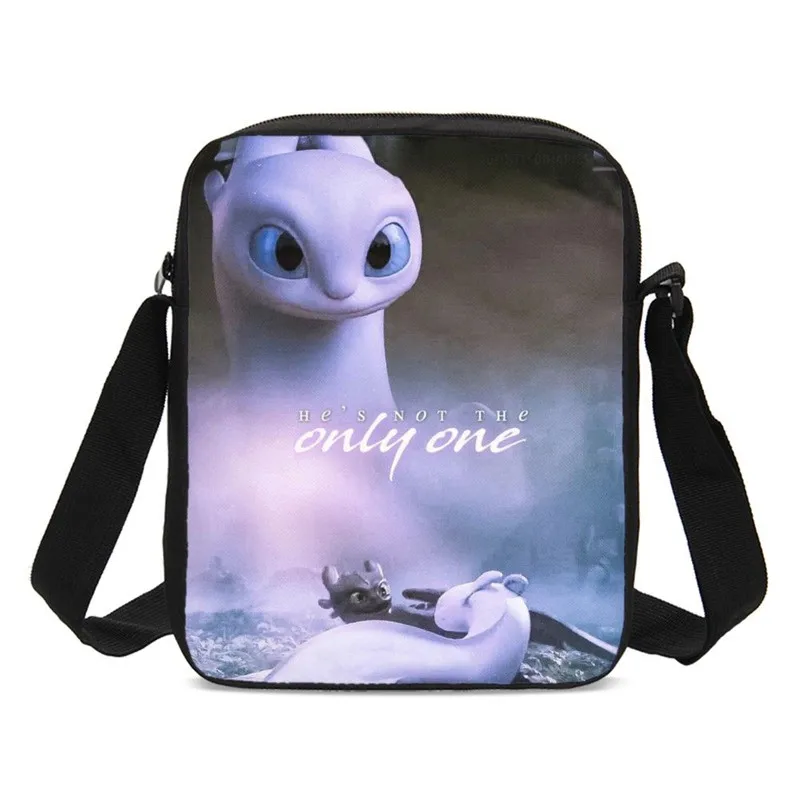 Как приручить дракона 3D Pringting школьные сумки 2019 новые книжные Mochila Sling Bag сумка