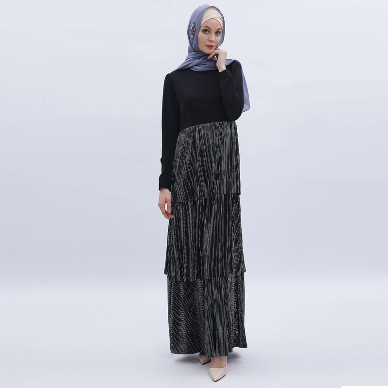 Модный дизайн Новые поступления вечерние мусульманские платья Дубай abayas |