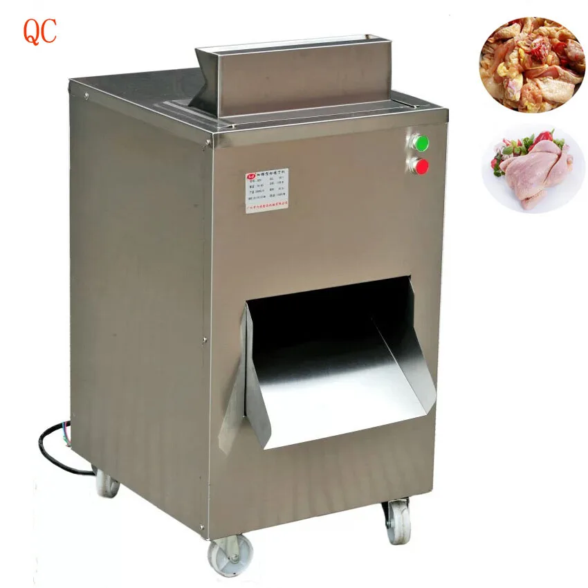 Restaurant meat cutting machine 380V/220V meat slicer, chicken cutter machine 800KG/HR