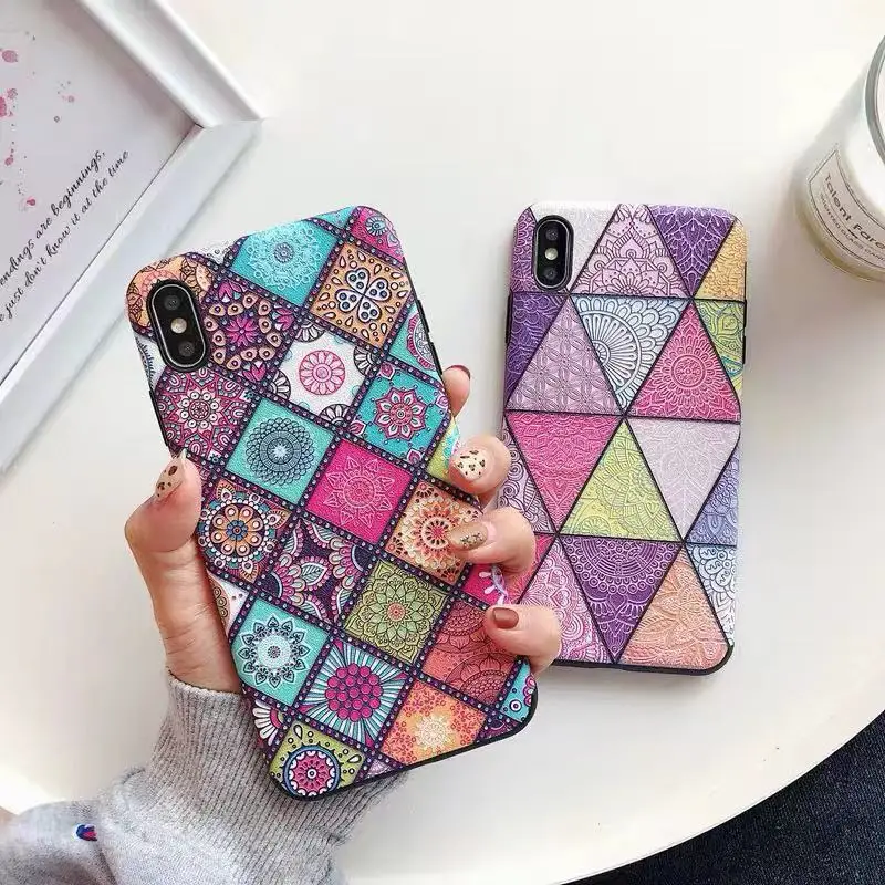 Чехол для Телефона iPhone X 8 7 6 6S Plus XS MAX XR цветной Мягкий силиконовый чехол накладка с