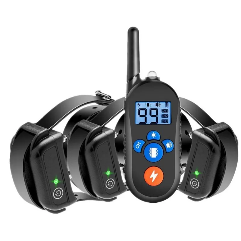 Original Electric Dog Training Collar Waterproof Rechargeable Dog Collar With Remote Control Pet Training Collar
Original Electric Dog Training Collar Waterproof Rechargeable Dog Collar With Remote Control Pet Training Collar