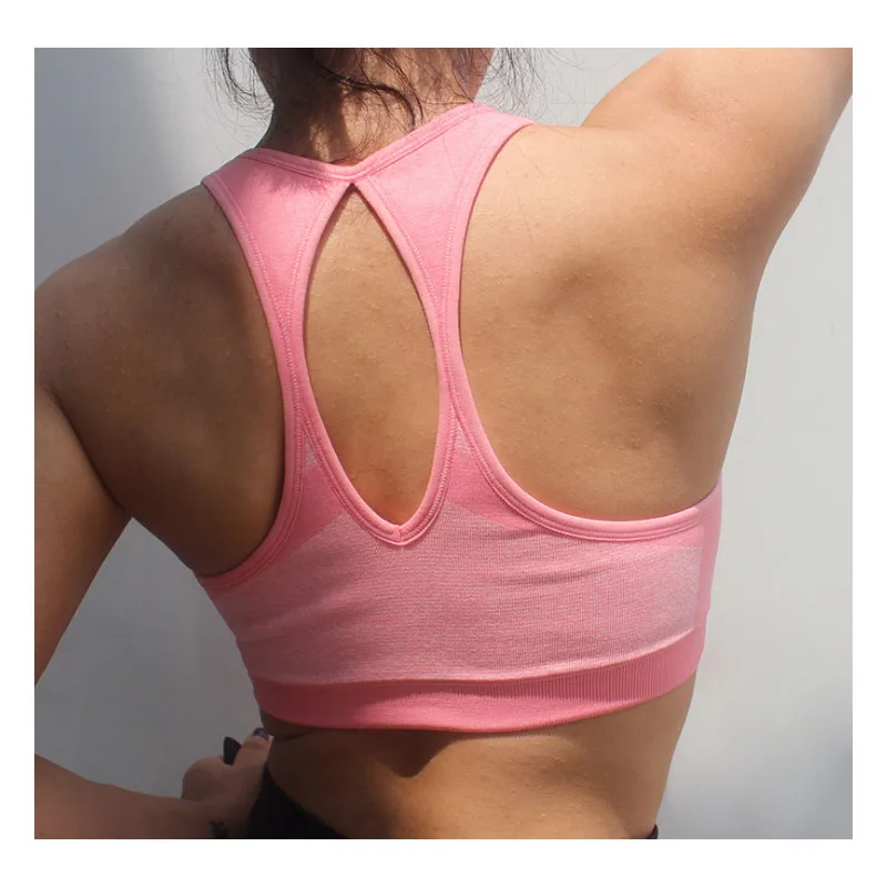 New sports underwear seamless full cup without rims fitness yoga running breathable casual bra
New sports underwear seamless full cup without rims fitness yoga running breathable casual bra