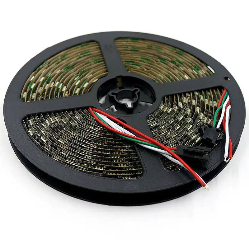 5 м 48 светодисветодиодный Дов s/M WS2811 5050 SMD RGB Пиксельная светодиодная полоса освещения 12 В IP65 водонепроницаемая гибкая лента адресная черная ...
5 м 48 светодисветодиодный Дов s/M WS2811 5050 SMD RGB Пиксельная светодиодная полоса освещения 12 В IP65 водонепроницаемая гибкая лента адресная черная ...