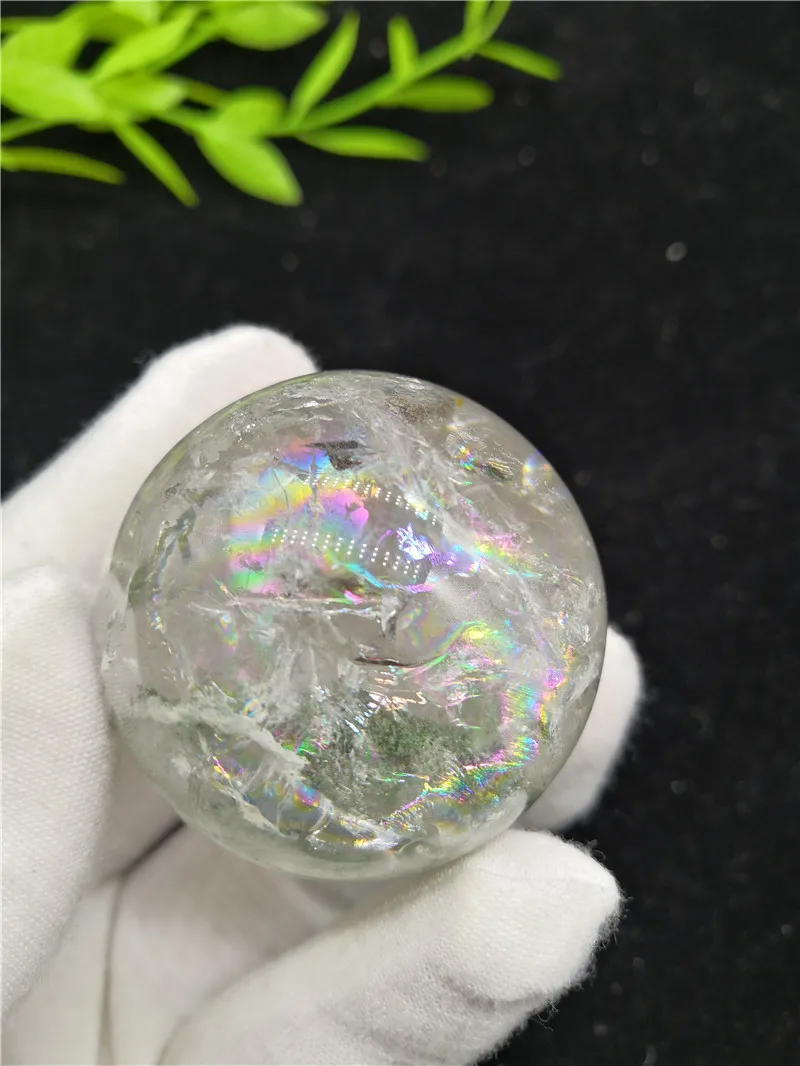 Natural Rainbow Green ghost Quartz Crystal Sphere Globe Ball Chakra Healing Reiki Stone Furnishing Articles Crafts
Natural Rainbow Green ghost Quartz Crystal Sphere Globe Ball Chakra Healing Reiki Stone Furnishing Articles Crafts