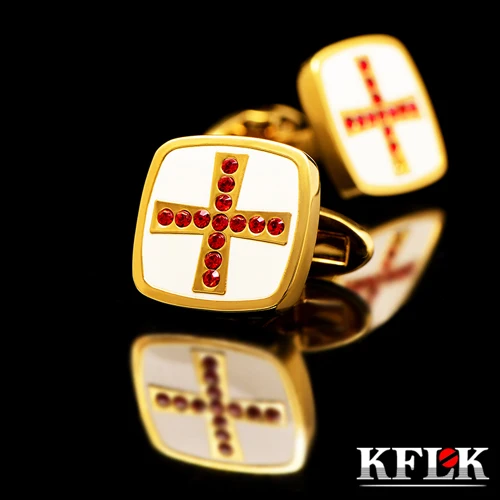 KFLK, новинка 2019, роскошная рубашка, запонки для мужчин, брендовые запонки на пуговицах, золотые запонки, высокое качество, крест, Красный Крис...
KFLK, новинка 2019, роскошная рубашка, запонки для мужчин, брендовые запонки на пуговицах, золотые запонки, высокое качество, крест, Красный Крис...