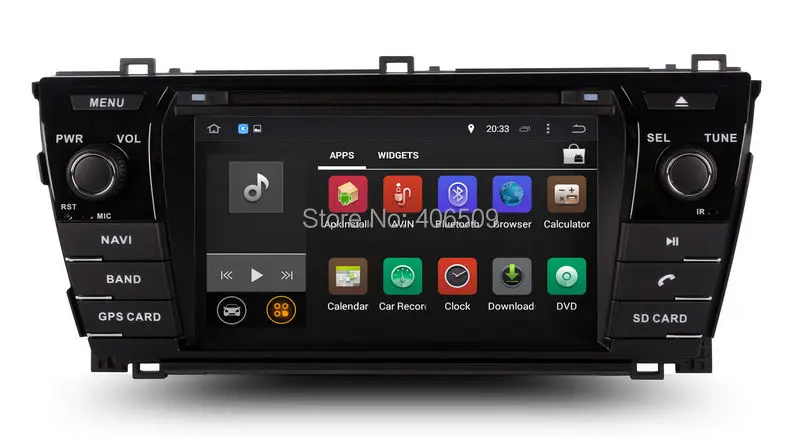 Автомагнитола на Android 9 0 с GPS навигацией DVD для Toyota Corolla 2013 2014 радио Bluetooth SD USB MP3 Wi Fi