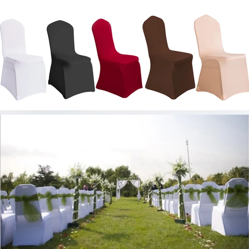Wedding Chair Cover Spandex Stretch Elastic Banquet Chair Covers Kitchen Dining Seat Hotel Chair Covers Outdoor Party Decor
Wedding Chair Cover Spandex Stretch Elastic Banquet Chair Covers Kitchen Dining Seat Hotel Chair Covers Outdoor Party Decor
