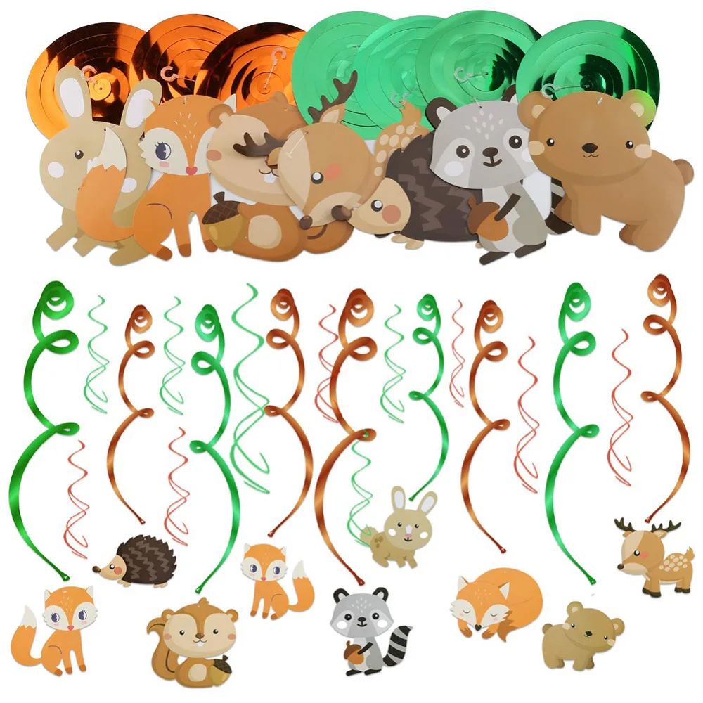 Zoo Themed Birthday Party Hanging Swirl Decorations Animal Party Ceiling Spirals Safari Baby Boy Shower Jungle Party 30pcs
Zoo Themed Birthday Party Hanging Swirl Decorations Animal Party Ceiling Spirals Safari Baby Boy Shower Jungle Party 30pcs