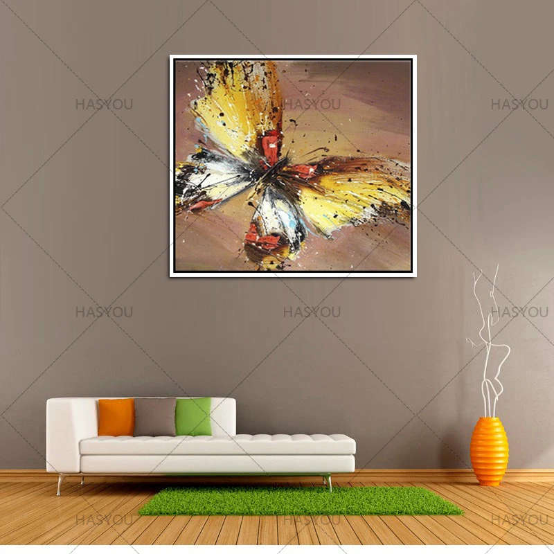 High Quality Handmade Modern Colorful Beautiful Butterfly Oil Painting on Canvas Hand Painted Abstract Art Picture
High Quality Handmade Modern Colorful Beautiful Butterfly Oil Painting on Canvas Hand Painted Abstract Art Picture