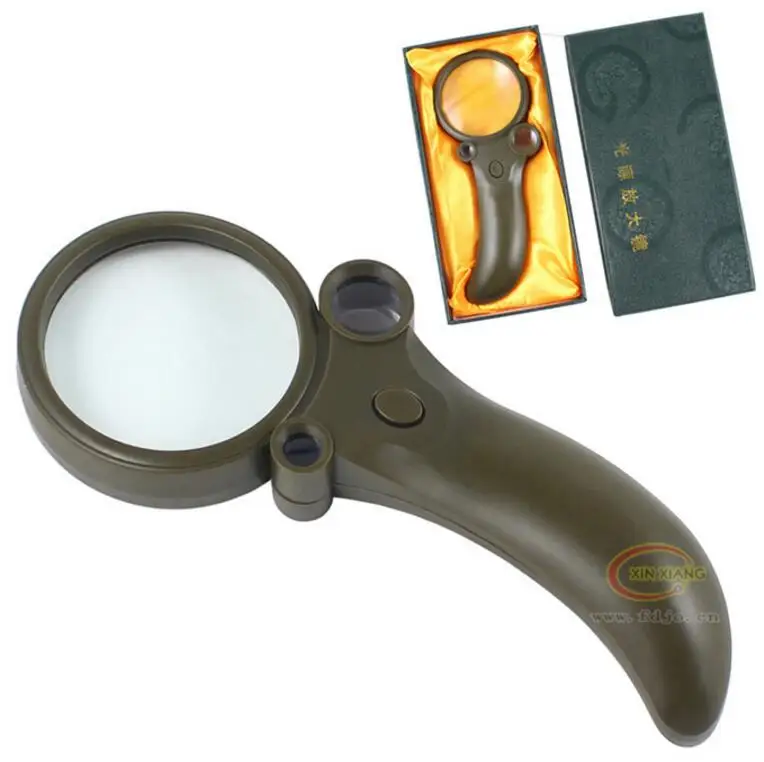 2.5X 25X 55X Army Green Gift Handheld Reading Magnifier Office Magnifying Glass with Handle for Old Man Children Insect Viewer
2.5X 25X 55X Army Green Gift Handheld Reading Magnifier Office Magnifying Glass with Handle for Old Man Children Insect Viewer