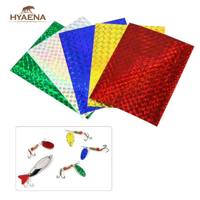 Hyaena 5pcs Spinner bait fishing scales stickers Minnow Crankbait scales laser stickers fish lures
Hyaena 5pcs Spinner bait fishing scales stickers Minnow Crankbait scales laser stickers fish lures