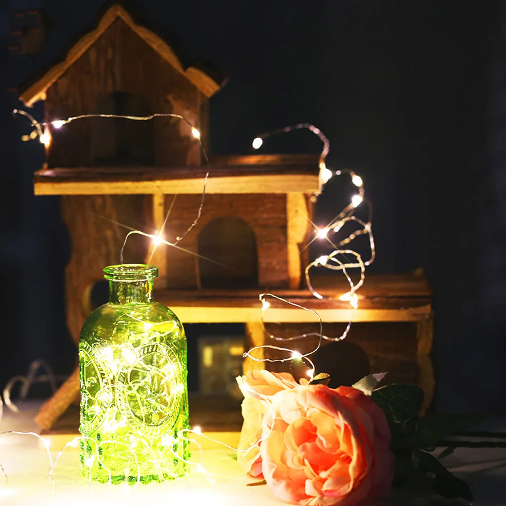 New Year Christmas Garland Waterproof Copper Wire LED String Lamp Fairy lights 1m/2m/5m Length for indoor Decorations
New Year Christmas Garland Waterproof Copper Wire LED String Lamp Fairy lights 1m/2m/5m Length for indoor Decorations