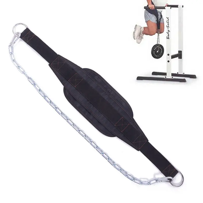 Weight Lifting Belt with Chain Crossfit Home Gym Equipment Pull Up Belt For Powerlifting Fitness Bodybuilding Strength Training
Weight Lifting Belt with Chain Crossfit Home Gym Equipment Pull Up Belt For Powerlifting Fitness Bodybuilding Strength Training