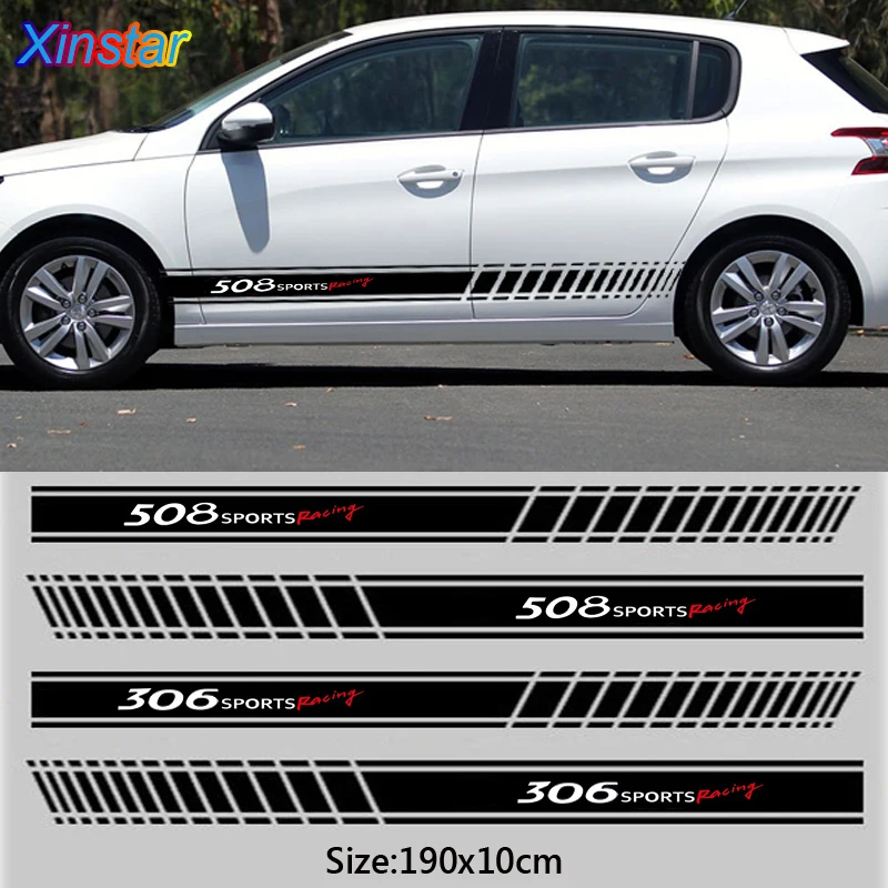 2pcs/lot New kk car side sticker for Peugeot 106 108 206 208 306 308 508 2008 3008 Car Accessories
2pcs/lot New kk car side sticker for Peugeot 106 108 206 208 306 308 508 2008 3008 Car Accessories
