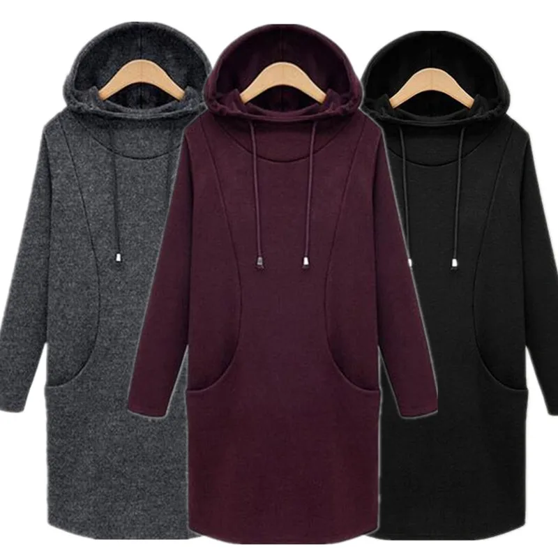 Women Warm winter Sweatshirt Dress fashion Autumn Lady Long Sleeve Cotton Hoodies sexy Dress Vestidos De Fiesta
Women Warm winter Sweatshirt Dress fashion Autumn Lady Long Sleeve Cotton Hoodies sexy Dress Vestidos De Fiesta