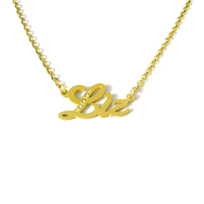 FairLadyHood Personalize Custom Name Pendants & Necklace "Liz" Name Necklace Women Men Gold Choker Name Necklace Custom Jewelry
FairLadyHood Personalize Custom Name Pendants & Necklace "Liz" Name Necklace Women Men Gold Choker Name Necklace Custom Jewelry