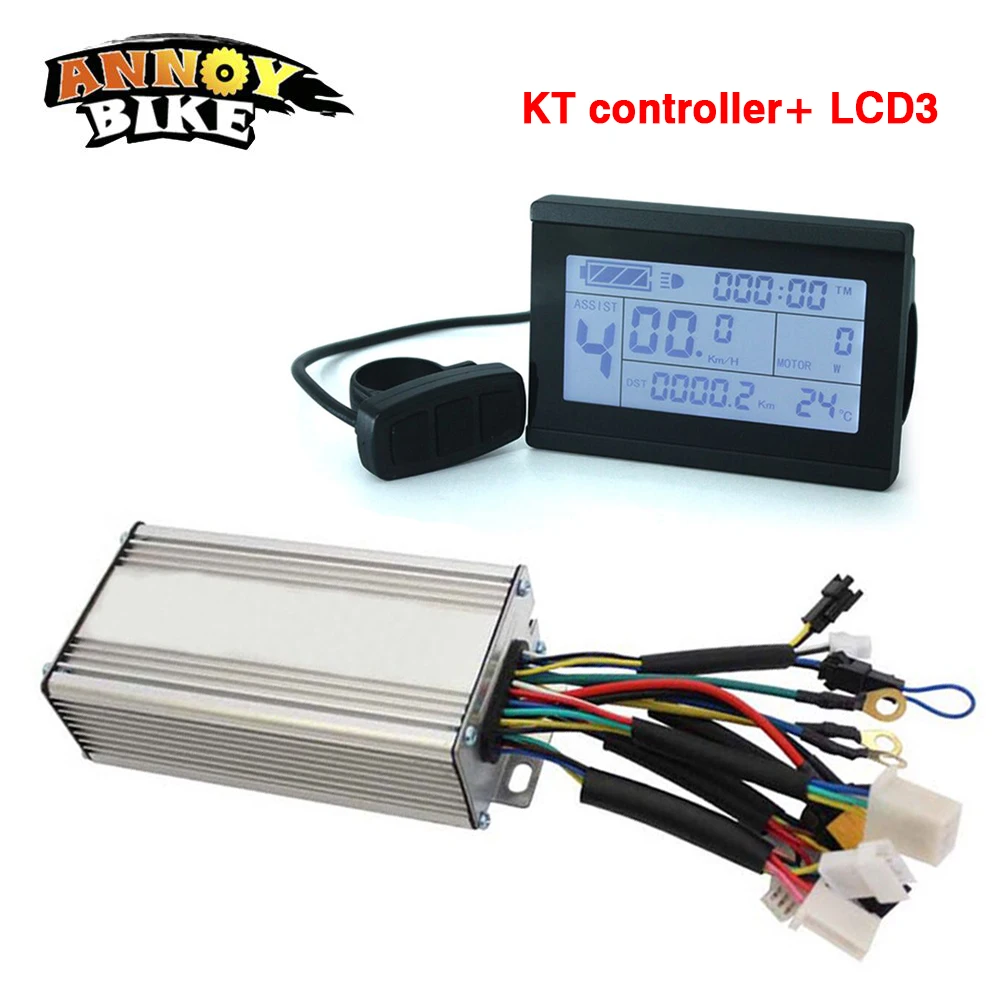 Ebike Controller And Ebike Display 36V48V 500W Electric Bike Controller LCD3 Electric Bicycle Parts E-bike Accessory
Ebike Controller And Ebike Display 36V48V 500W Electric Bike Controller LCD3 Electric Bicycle Parts E-bike Accessory