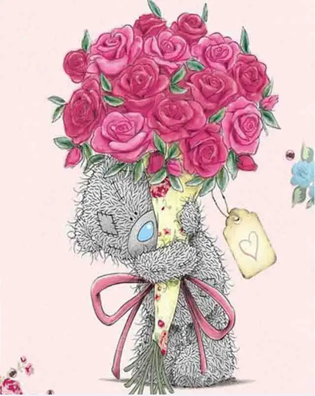 5D Diamond Embroidery Teddy Bear Picture of Rhinestones Full Square Kits Diamond Painting Cartoon Series Kids' Room Decor
5D Diamond Embroidery Teddy Bear Picture of Rhinestones Full Square Kits Diamond Painting Cartoon Series Kids' Room Decor