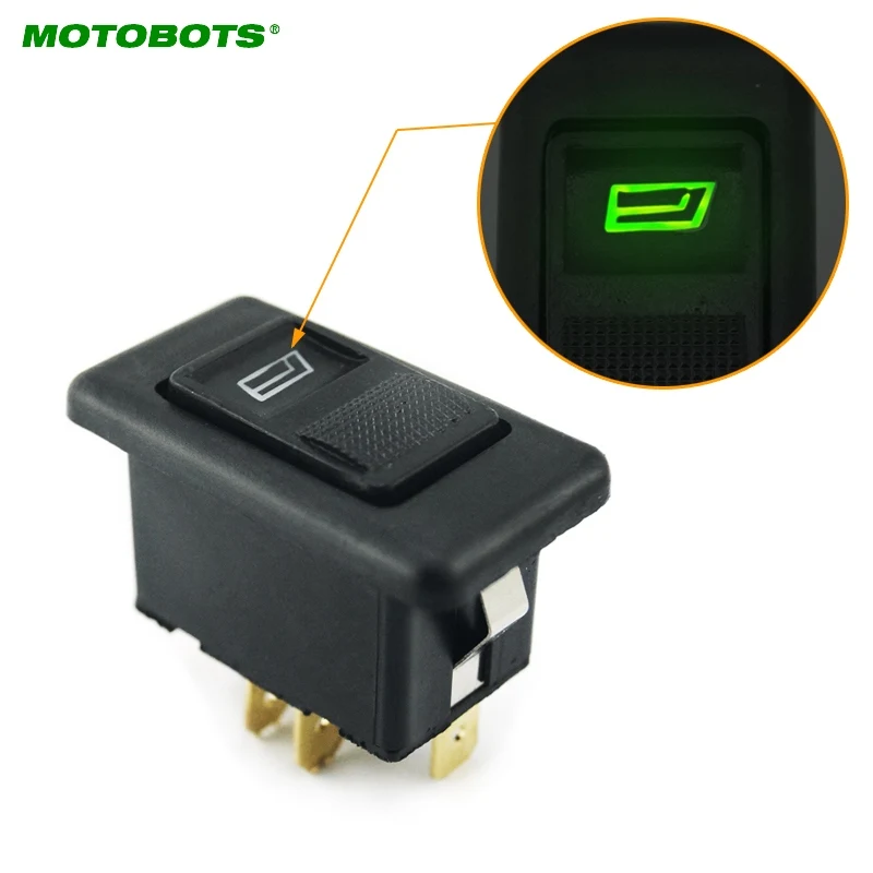 MOTOBOTS 2 шт. Универсальный 5 контактов электромобиль выключатель питания окна 12В/24В 20А с индикатором освещения
MOTOBOTS 2 шт. Универсальный 5 контактов электромобиль выключатель питания окна 12В/24В 20А с индикатором освещения