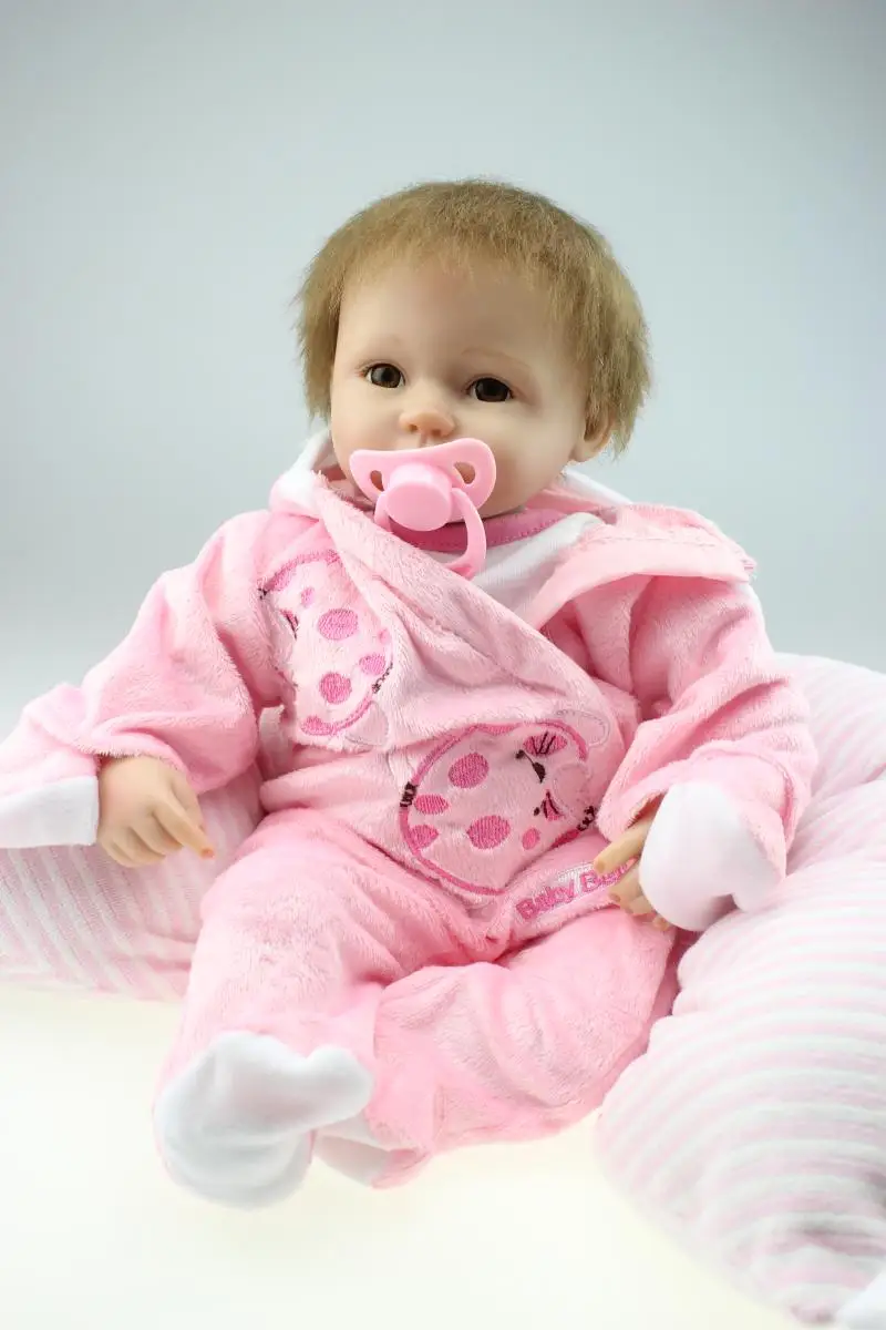 45CM Silicone Reborn Baby Dolls Soft Silicone Doll Girl Playing House Dolls Christmas Wedding Gift Baby Accompany Toys Dolls
45CM Silicone Reborn Baby Dolls Soft Silicone Doll Girl Playing House Dolls Christmas Wedding Gift Baby Accompany Toys Dolls