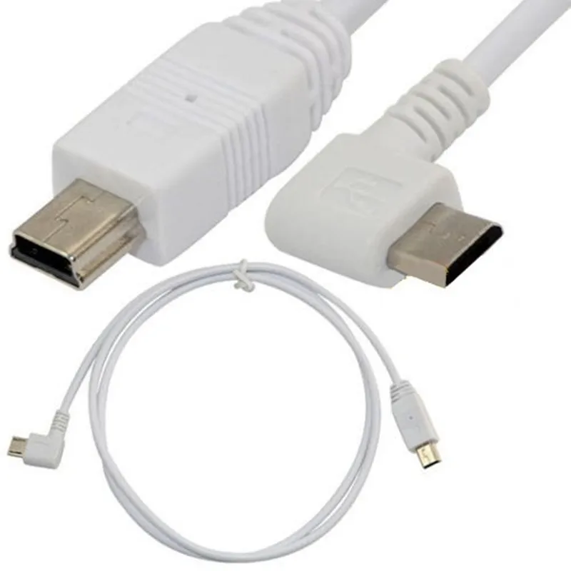 90 DegreMicro USB 2.0 Mini USB to the public data line copy line charging OTG contact line cable Connector For Mobile phone 80cm
90 DegreMicro USB 2.0 Mini USB to the public data line copy line charging OTG contact line cable Connector For Mobile phone 80cm