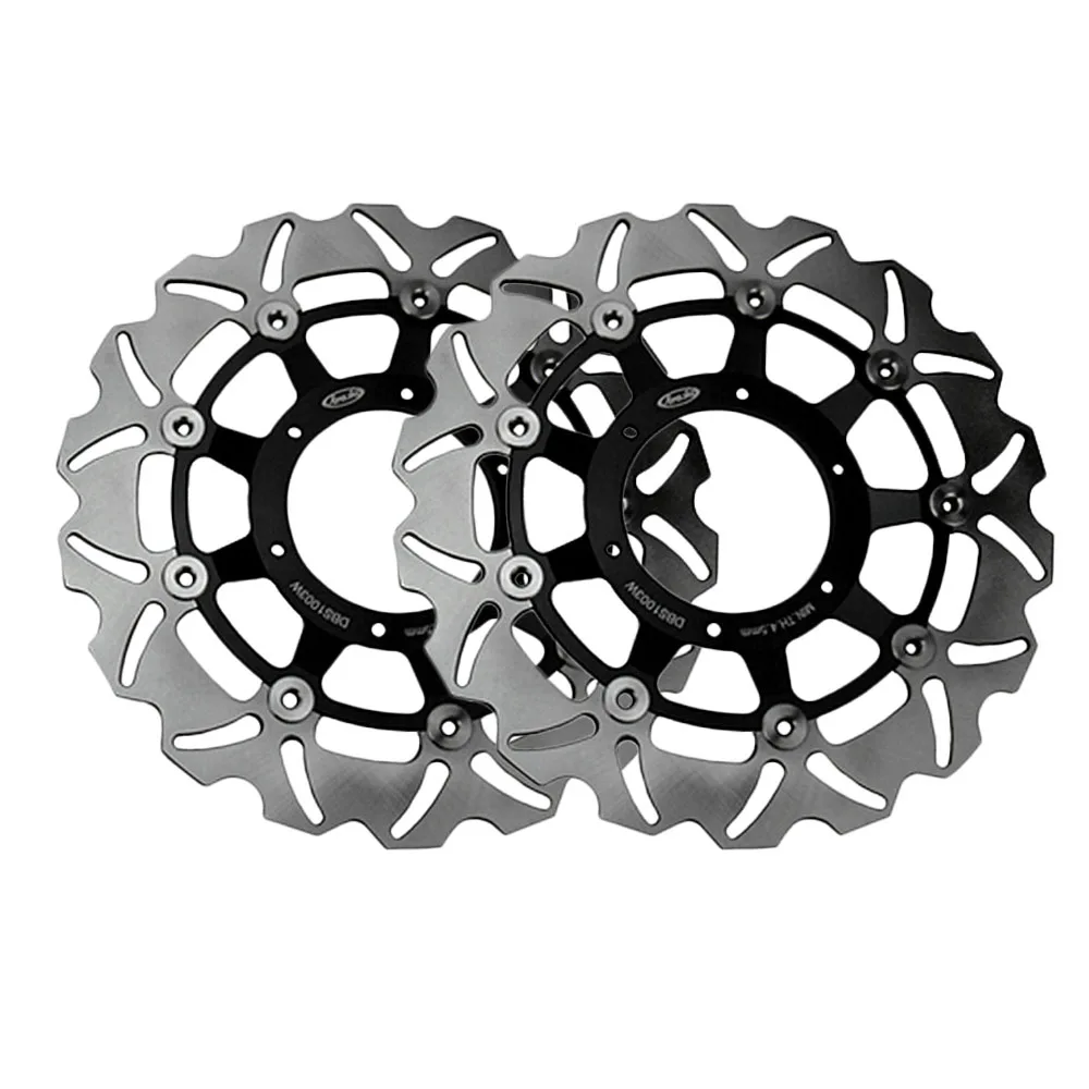Передние тормозные диски для тормозных дисков для Honda CBR600F 2001-2007 /CBR600F SPORT 2001-2002 /CB900F HORNET 2002-2006, черный, 2 шт.
Передние тормозные диски для тормозных дисков для Honda CBR600F 2001-2007 /CBR600F SPORT 2001-2002 /CB900F HORNET 2002-2006, черный, 2 шт.