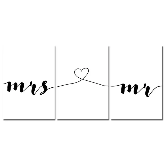 Gohipang Mr Mrs Romantic Family Simple Quote Wall Art Canvas Poster Minimalist Print Painting Wall Picture For Living Room Home
Gohipang Mr Mrs Romantic Family Simple Quote Wall Art Canvas Poster Minimalist Print Painting Wall Picture For Living Room Home