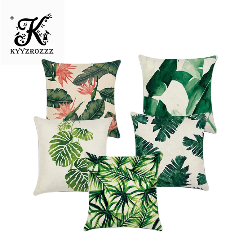 Tropical decoration pillow cover Green 45*45 outdoor cushions Dropshipping throw pillows plant cushions decorative Custom
Tropical decoration pillow cover Green 45*45 outdoor cushions Dropshipping throw pillows plant cushions decorative Custom