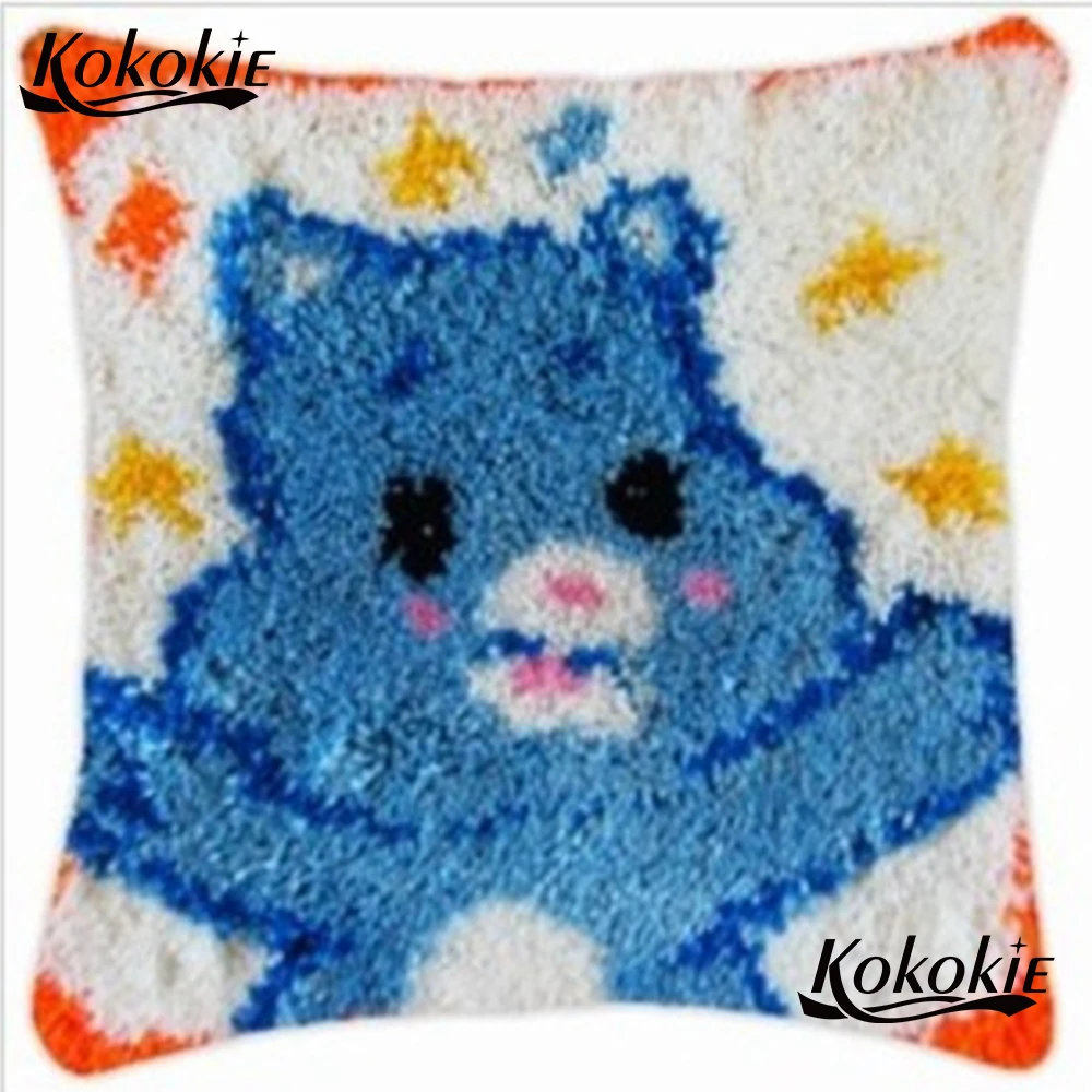 latch hook pillow kit Unfinished Crocheting Rug Kits Yarn butterfly Pillowcase cross stitch embroidery needlework sets rug tool
latch hook pillow kit Unfinished Crocheting Rug Kits Yarn butterfly Pillowcase cross stitch embroidery needlework sets rug tool