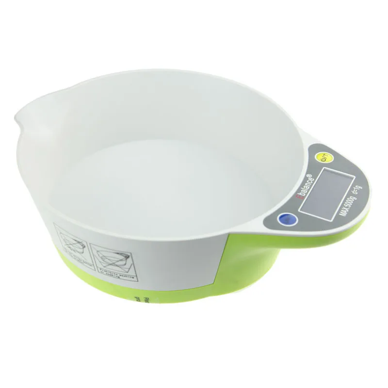 Pet feeding Food Grade 5kg Bowl Kitchen Scale Digital Weighing Scale for Kitchen food, milk, liquid Measruing Easy to clean
Pet feeding Food Grade 5kg Bowl Kitchen Scale Digital Weighing Scale for Kitchen food, milk, liquid Measruing Easy to clean