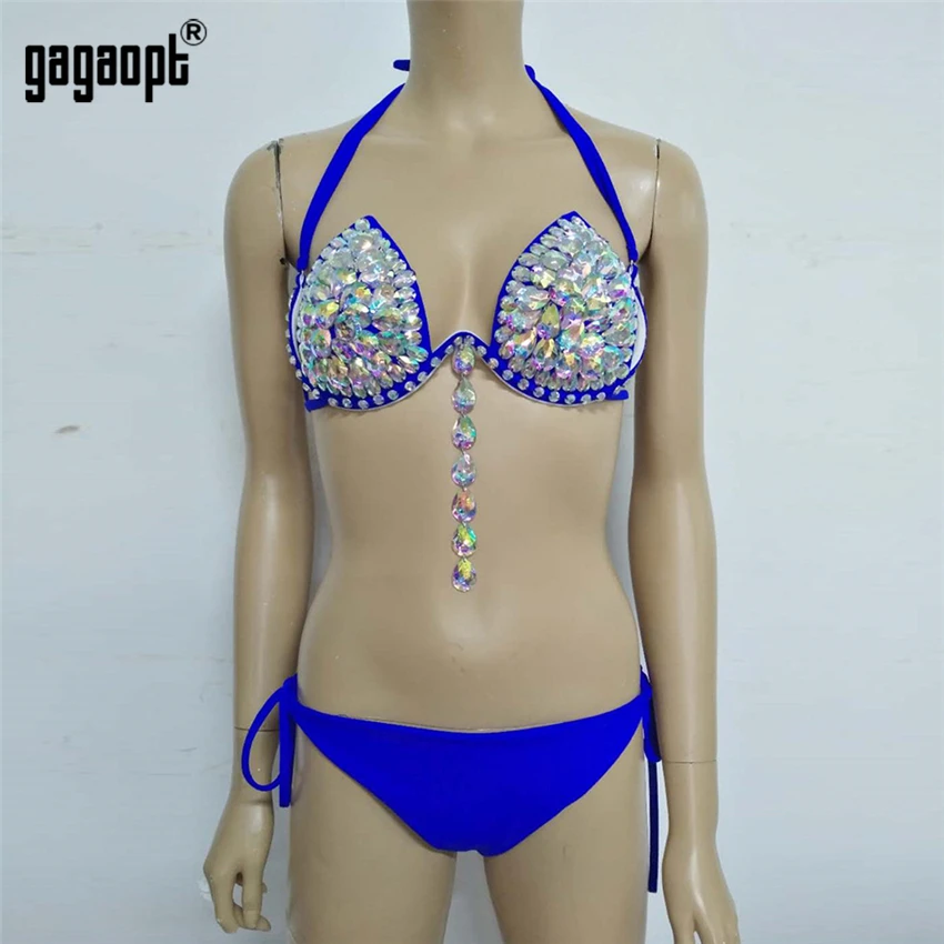 Gagaopt Crystal Rhinestones Glitter Diamond Gems Women Set Beach Bathing Suit Sexy Push Up Suit 2 Pcs Set
Gagaopt Crystal Rhinestones Glitter Diamond Gems Women Set Beach Bathing Suit Sexy Push Up Suit 2 Pcs Set