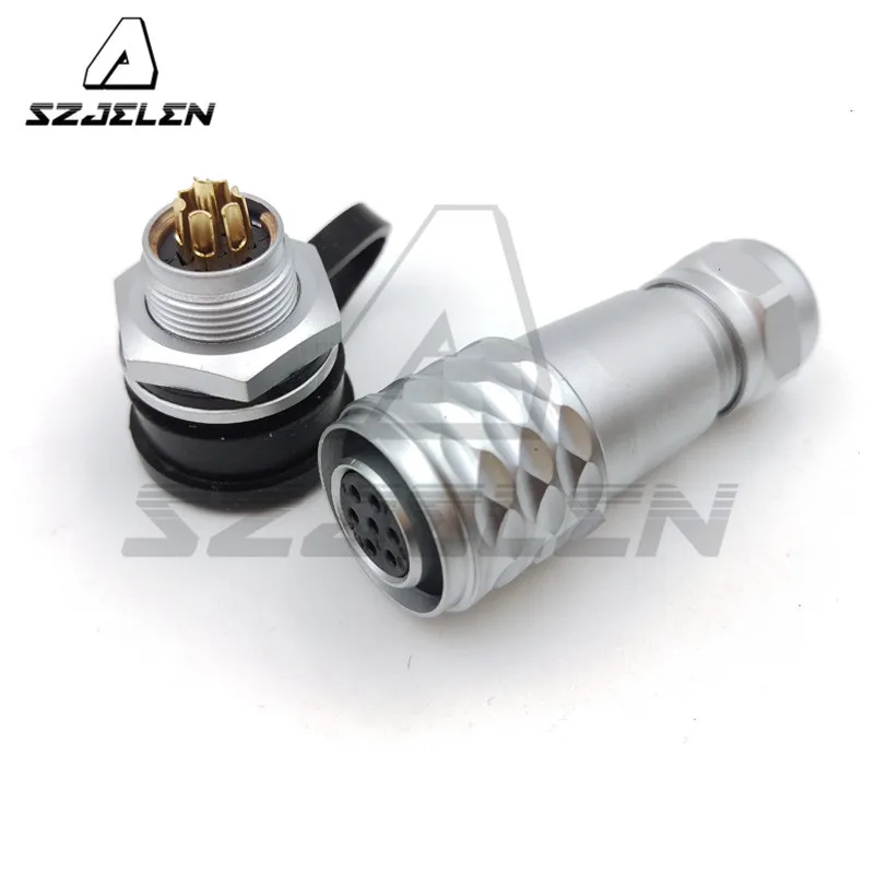 WEIPU SF12 series Waterproof connector 7-pin Male and female, IP67,Round metal connector,LED cable connector
WEIPU SF12 series Waterproof connector 7-pin Male and female, IP67,Round metal connector,LED cable connector