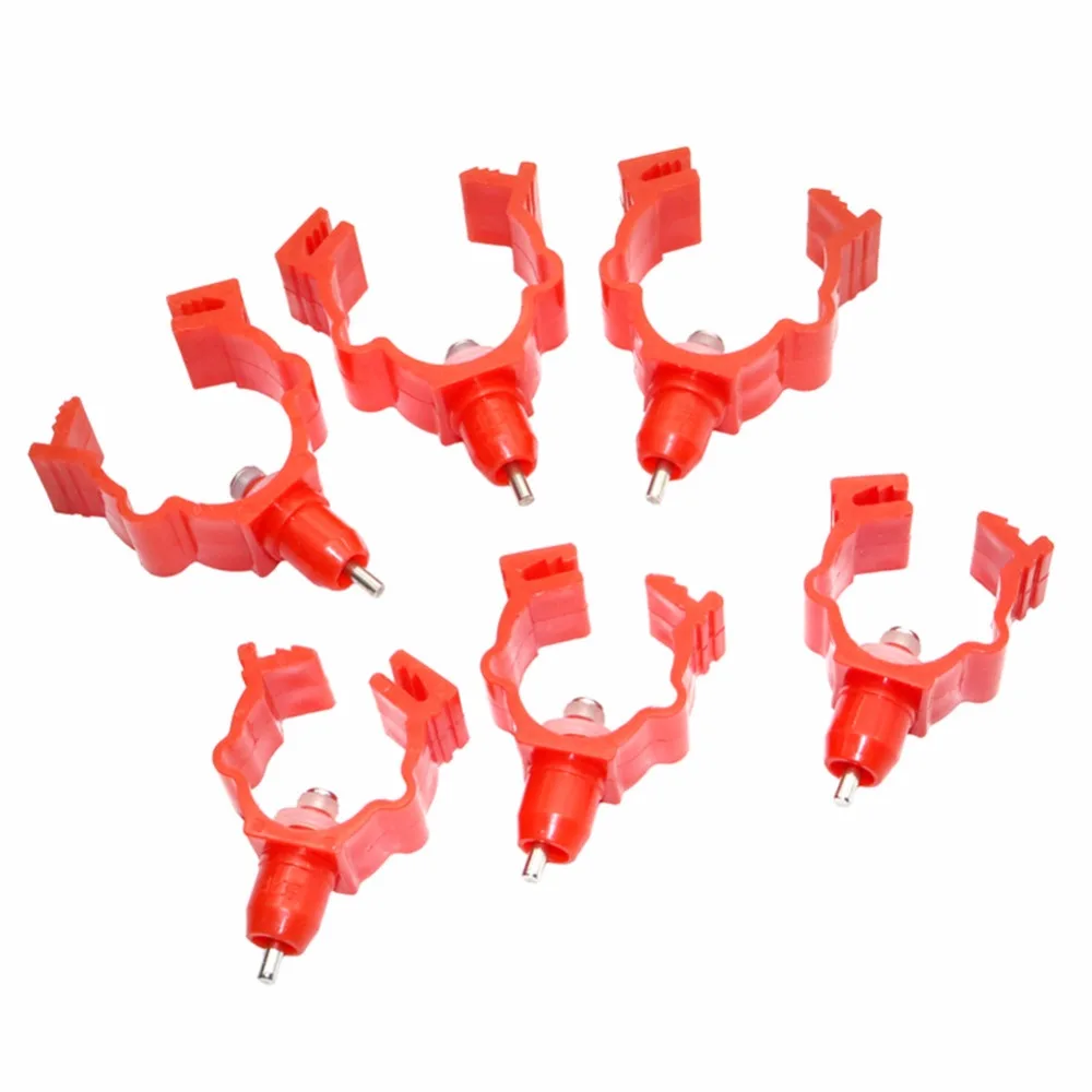 50 Pcs 25mm And 20mm Chicken Quail Birds Red Snap And Lock Poultry Nipples Drinking Water
50 Pcs 25mm And 20mm Chicken Quail Birds Red Snap And Lock Poultry Nipples Drinking Water