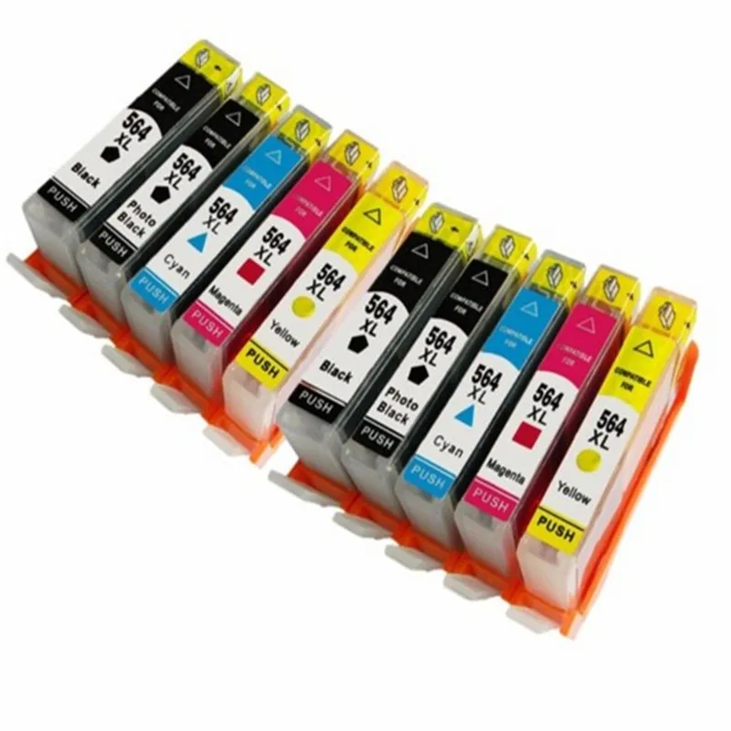 10X ink Cartridge For 564xl 564 for Photosmart 5510/5511/5514/5515/5522/ 5525/5520/6515/6520/7510/7515/B110c printer
10X ink Cartridge For 564xl 564 for Photosmart 5510/5511/5514/5515/5522/ 5525/5520/6515/6520/7510/7515/B110c printer
