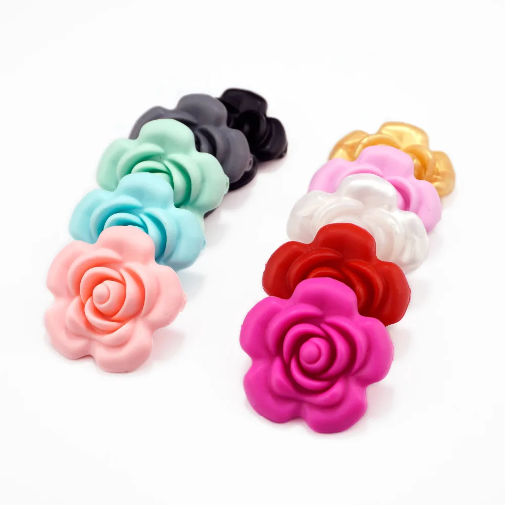 10pcs BPA Free Silicone Flower Beads 40mm Loose Teething Baby Chew Jewelry Teething Necklace Pendant Toy Food Grade Beads
10pcs BPA Free Silicone Flower Beads 40mm Loose Teething Baby Chew Jewelry Teething Necklace Pendant Toy Food Grade Beads