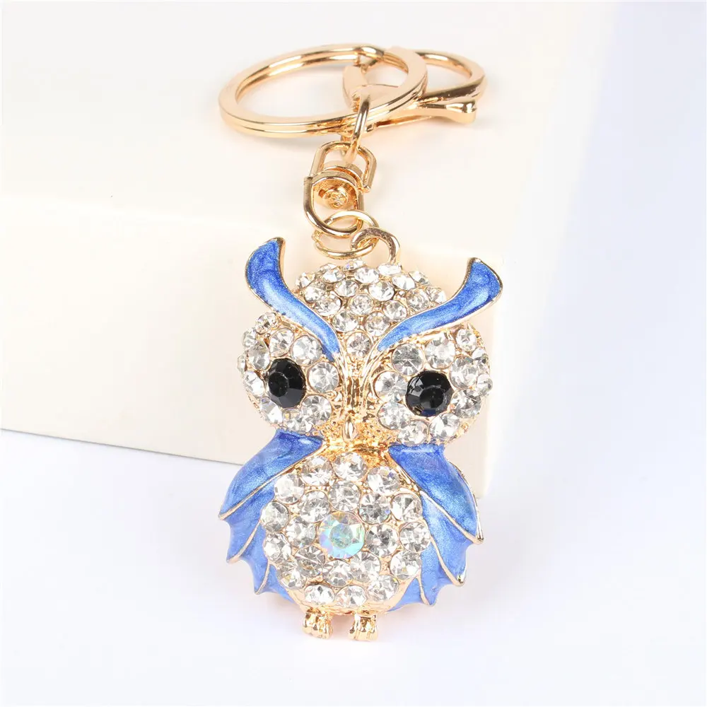 Blue Owl Bird Pendant Charm Rhinestone Crystal Purse Bag Keyring Key Chain Accessories Wedding Party Gift
Blue Owl Bird Pendant Charm Rhinestone Crystal Purse Bag Keyring Key Chain Accessories Wedding Party Gift