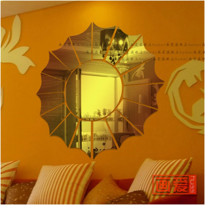 Elegant Mirror sticker acrylic three-dimensional wall stickers bathroom decoration mirror SUN
Elegant Mirror sticker acrylic three-dimensional wall stickers bathroom decoration mirror SUN