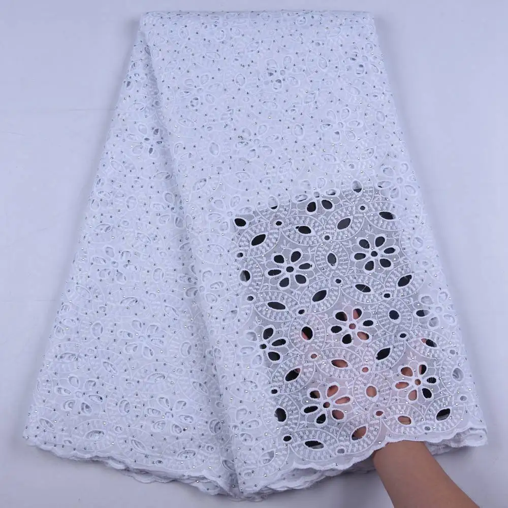 White African Cotton Lace Fabric High Quality Swiss Voile Lace In Switzerland Nigerian Lace Fabric For Wedding Party Dress S1654
White African Cotton Lace Fabric High Quality Swiss Voile Lace In Switzerland Nigerian Lace Fabric For Wedding Party Dress S1654