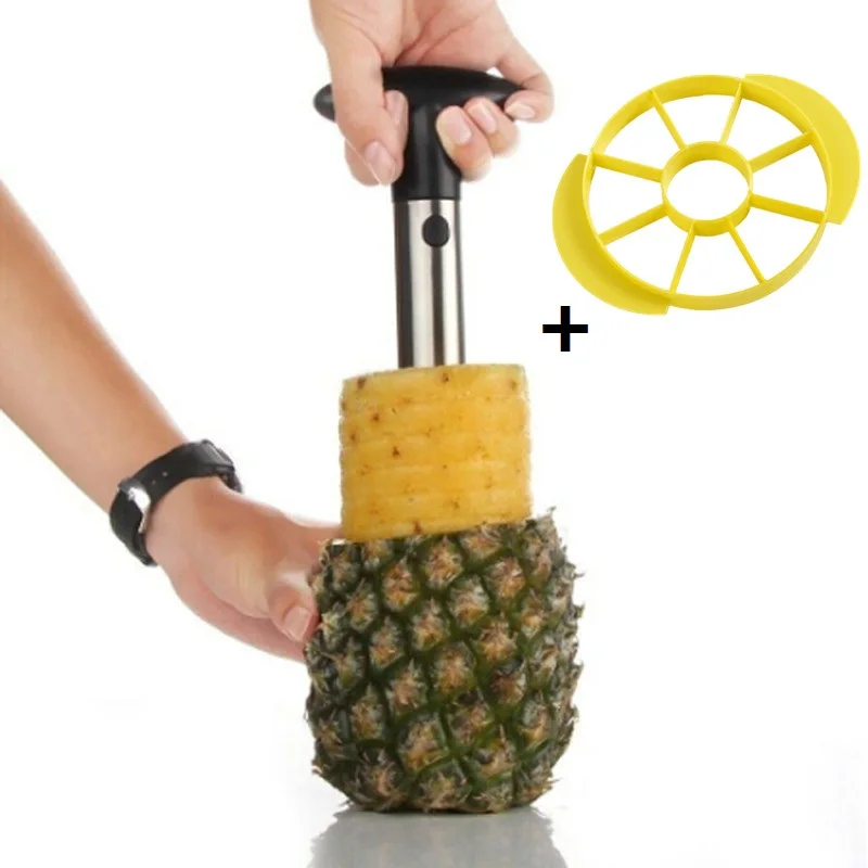 Hot Selling Stainless Steel Pineapple Peeler for Kitchen Accessories Pineapple Slicers Apple Slicer Fruit Cutter Cooking Ananas
Hot Selling Stainless Steel Pineapple Peeler for Kitchen Accessories Pineapple Slicers Apple Slicer Fruit Cutter Cooking Ananas