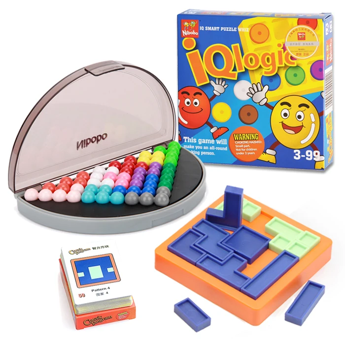 Classic Mind Logic Puzzle IQ Brain Teaser Educational Puzzles Game for Children Kids
Classic Mind Logic Puzzle IQ Brain Teaser Educational Puzzles Game for Children Kids