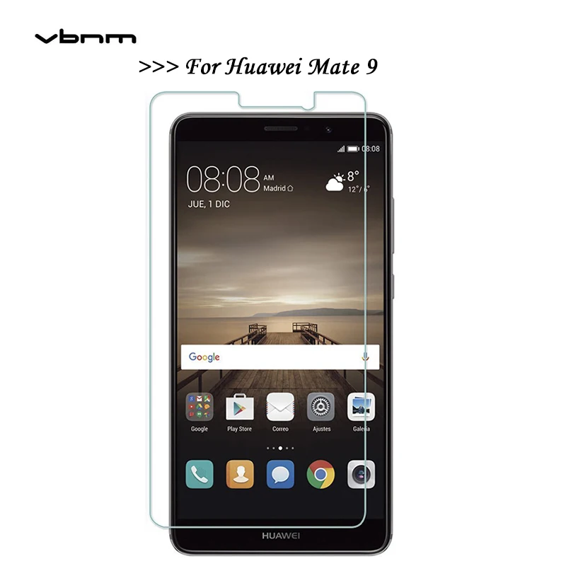 Фото Vbnm для Huawei Коврики 9 закаленное Стекло H 2.5D Премиум Экран - купить
