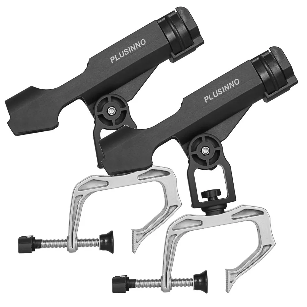PLUSINNO Fishing Boat Rods Holder with Large Clamp Opening 360 Degree Adjustable Fishing Rod Racks Folding Holder
PLUSINNO Fishing Boat Rods Holder with Large Clamp Opening 360 Degree Adjustable Fishing Rod Racks Folding Holder