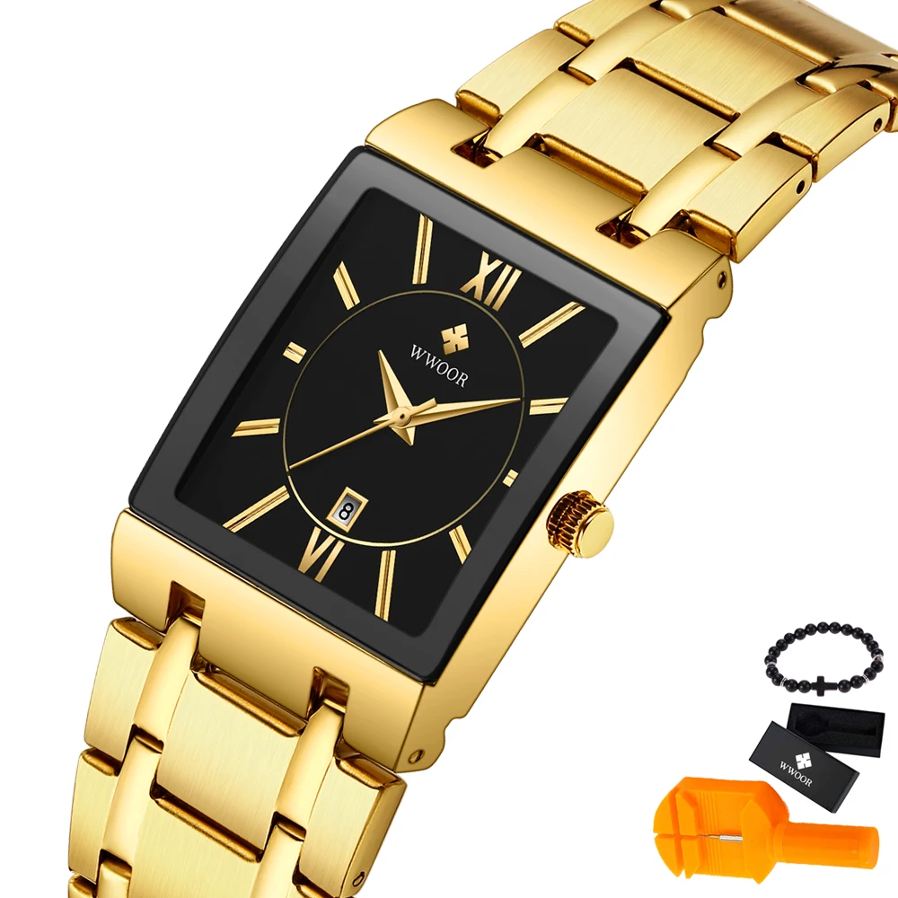 WWOOR Relogio Men Watches Fashion golden Man Watch 2019 Luxury Brand Waterproof Quartz Analog Wrist Watch Men Reloj Hombre
WWOOR Relogio Men Watches Fashion golden Man Watch 2019 Luxury Brand Waterproof Quartz Analog Wrist Watch Men Reloj Hombre